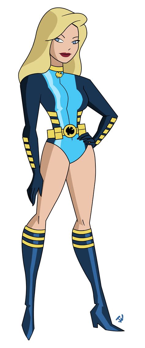 bruce timm black canary dc heroes famous women heroic villain dc comics zelda characters