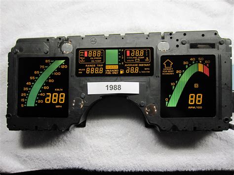 Buy Corvette C4 Digital Dash Instrument Speedometer Cluster 84 85 86 87