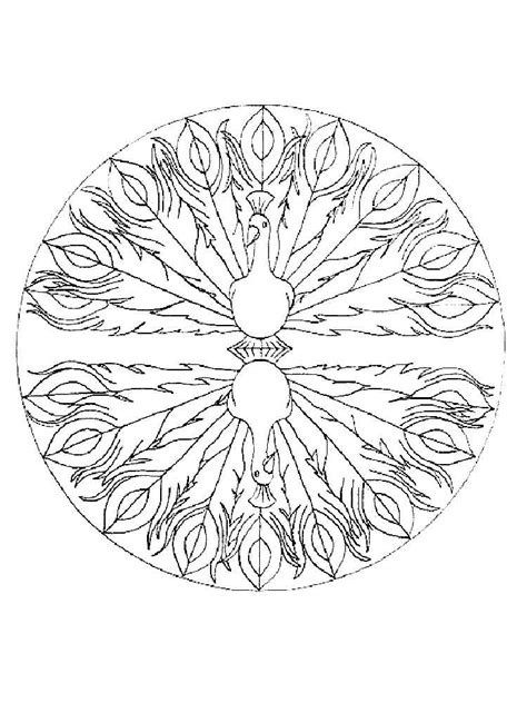 Animal Mandala Coloring Pages For Adult Free Printable Animal Mandala