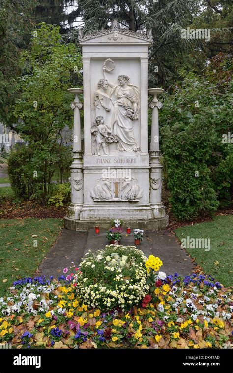 Grave Of Franz Schubert Composer Zentralfriedhof Central Cemetery