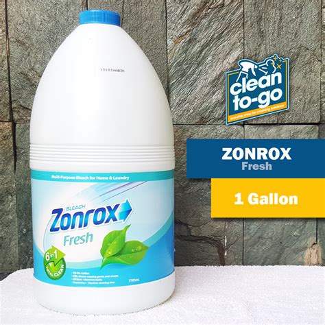 Zonrox Bleach Fresh Scent 6 In 1 Total Clean 1 Gallon 3785l 999