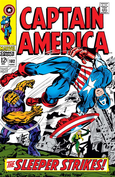 Captain America 1968 102 Comic Issues Marvel