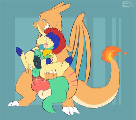 Rule 34 Anal Anal Sex Animated Bodily Fluids Charizard Duo Equid