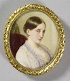 Grand Duchess Maria of Russia, when Duchess of Leuchtenberg, 1853 ...