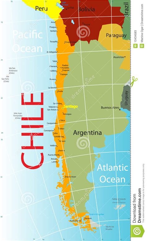 Flagge von chile karte chilenischen antarktisgebiet grafiken, karte, bereich, kunst png. Chile-Karte. vektor abbildung. Illustration von politisch ...