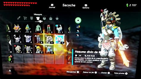 Zelda Breath Of The Wild Avoir Tenue De Récupérateur Xenoblade