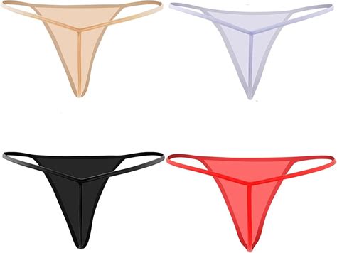 Closecret Cotton Thongs Women S Sexy Panties Simple G String T Back Amazon Co Uk Clothing