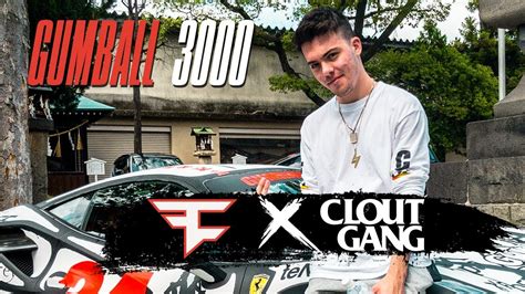 Faze Clan And Clout Gang Drive Gumball 3000 Japanese Vibes With Bun B