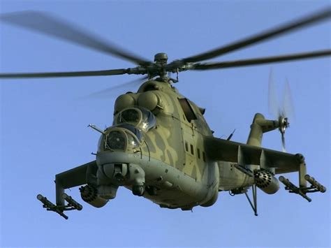 Wallpaper Mi 24 Hind Helicopter