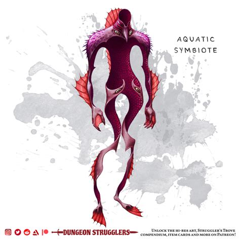 Oc Art Aquatic Symbiote Wondrous Item Runearthedarcana