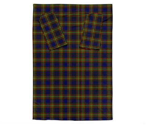 Maclellan Modern Tartan Clans Sleeve Blanket