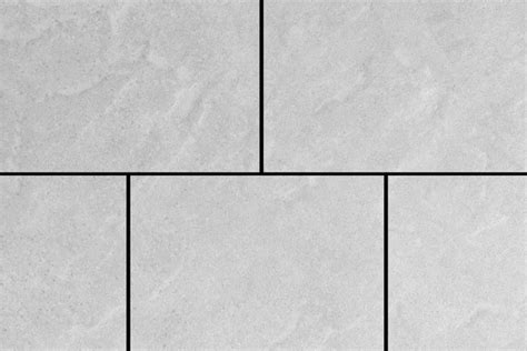White Stone Tile Floor Pattern Seamless Background — Stock Photo