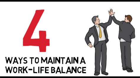 How To Maintain A Better Work Life Balance Youtube