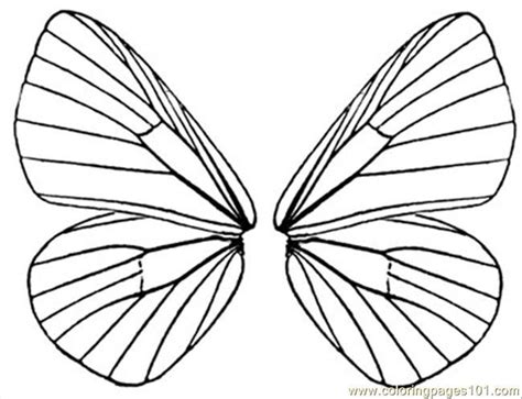 Fairy Wings Coloring Pages At Getdrawings Free Download