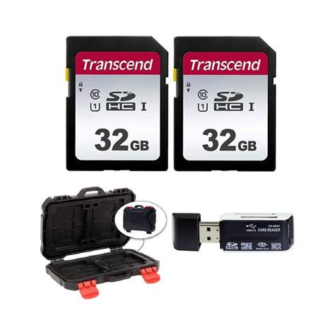 Transcend Ts32gsdc300s 32gb Uhs I U1 Sd Memory Cards