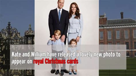 Kate And William Reveal Adorable New Christmas Card Picture Showing Royal Couple With A Beaming