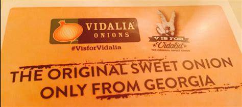 V Is For Vidalia A Multi Course Dinner Featuring Vidalia Onions