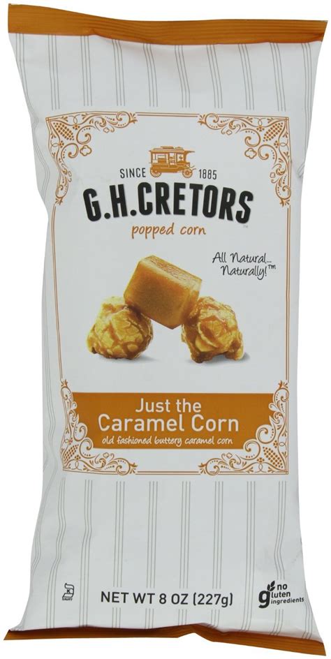 Gh Cretors Popcorn Just Caramel Corn 80 Oz