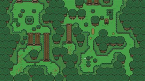 Paper Mario Forever Forest Map Anime Wallpaper Hd