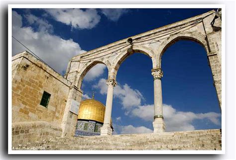 Soutien des sportifs aux palestiniens. Al Aqsa Moshjed, Jerusalem , Occupied Palestine ~ 768