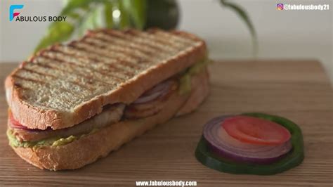 Turkey Sandwich With Avocado Youtube