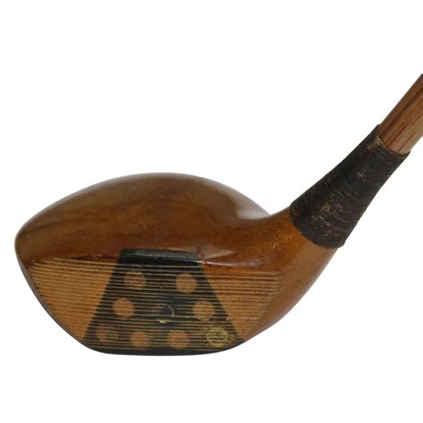 Lot Detail Ag Spalding Fairway Wood Golf Club With Wood Shaft