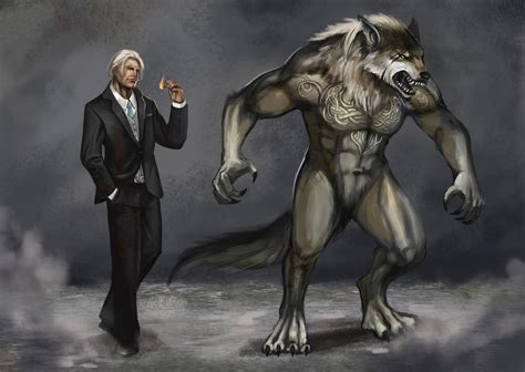 Werewolf Character Concept Art