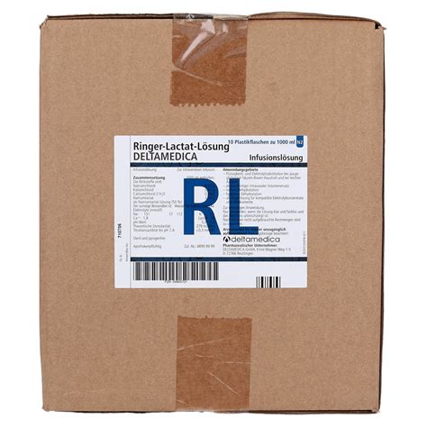 RINGER LACTAT Lösung Inf.-Lsg.Plastik 10x1000 Milliliter N2 online ...
