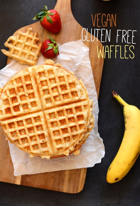 Vegan Gluten Free Oatmeal Waffles Minimalist Baker Recipes