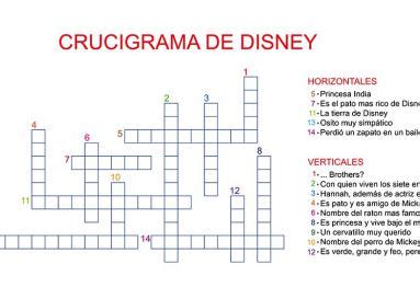 Interminables colecciones de crucigramas para resolver gratis para que resuelvas uno detrás de otro, sin preocuparte de nada más. Crucigramas para niños para imprimir - VIX