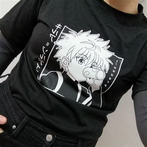 Killua With Soda Shirt Feel The Anime