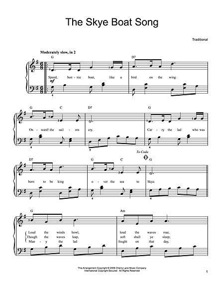 (the word 'jacobite' is derived from the latin 'jacobus' meaning. The Skye Boat Song Original lyrics about Bonnie Prince Charlie | The skye boat song, Sheet music ...