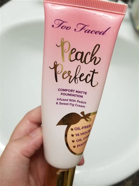 Too Faced Peach Perfect Foundation Reviews In Foundation Chickadvisor