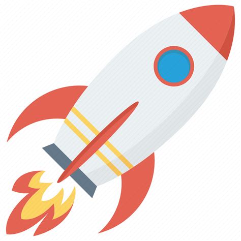 Launch Open Rocket Space Spaceship Startup Icon Download On