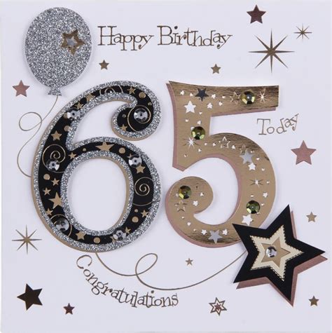 Free Printable 65th Birthday Cards Printable Templates