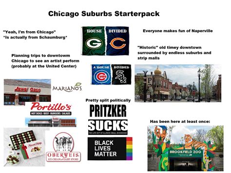 Chicago Suburbs Starterpack Rstarterpacks