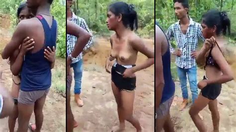 Viral Desi Xxx Mms Villagers Caught Couple Lovers Fucking In The Bush
