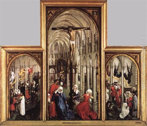 Rogier Van Der Weyden Seven Sacraments Painting Anysize 50 Off