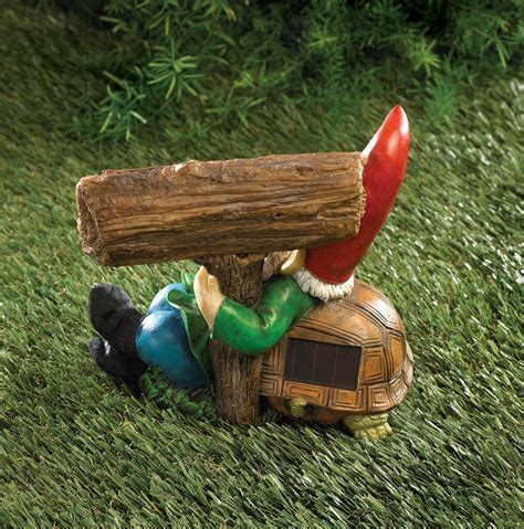 Gnome Funny Garden Gnomes Statues Outdoor Miniature Welcome Etsy
