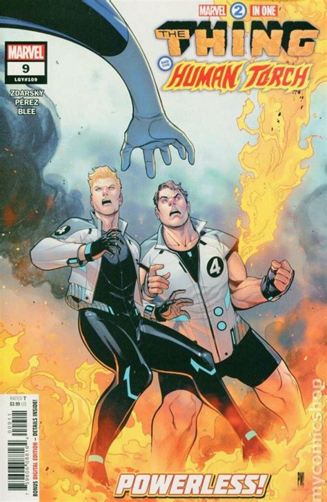 Marvel 2 In One The Thing And The Human Torch 9 Jun180885 Chip
