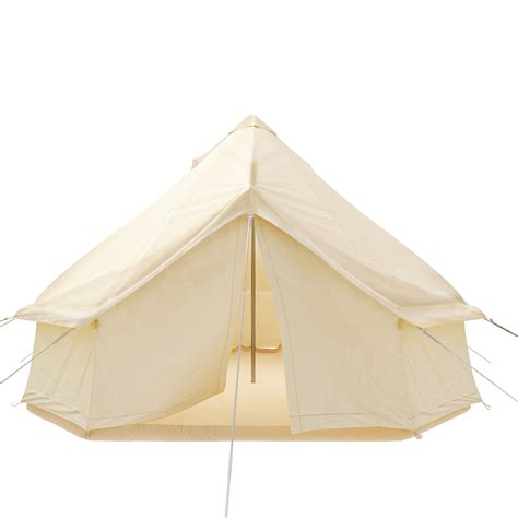 Vevor Camping Bell Tent 3m 4m 5m 6m Cotton Canvas Waterproof Outdoor