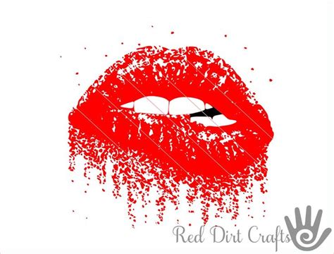 Dripping Lips Svg Dxf Png Biting Lips SVG Glitter Lips Etsy Dripping Lips Glitter Lips