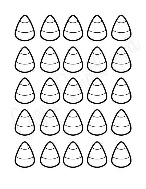 Printable Candy Templates