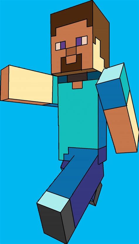 How To Draw A Minecraft Steve Of All Time Don T Miss Out Howdrawart3