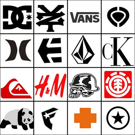 Clothing Company Logos And Names