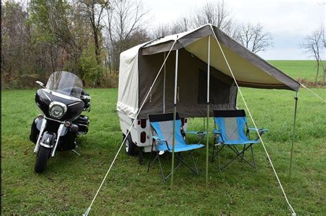 6 Amazing Motorcycle Pop Up Campers Camperadvise
