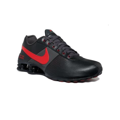Nike Shox Deliver Shoes In Black For Men Blacksport Redanthracite