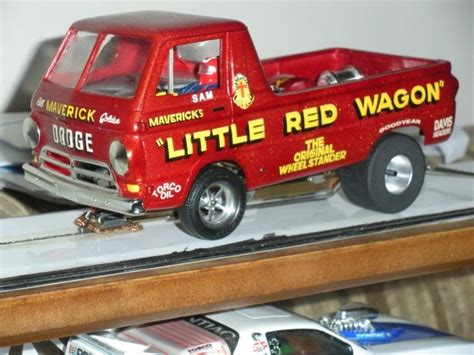 Sams Little Red Wagon Drag Racing Slot Cars Pinterest Little Red