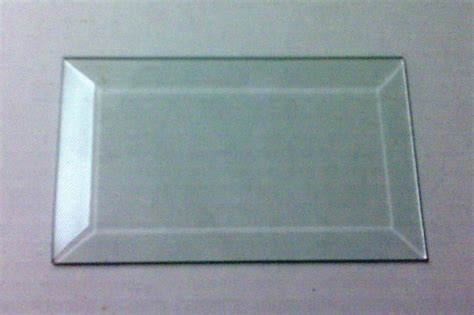 3 X 5 Clear Glass Bevels Pack Of 6 The Avenue Stained Glass