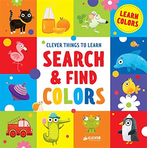 Search And Find Colors Learn Colors Clever Things To Learn